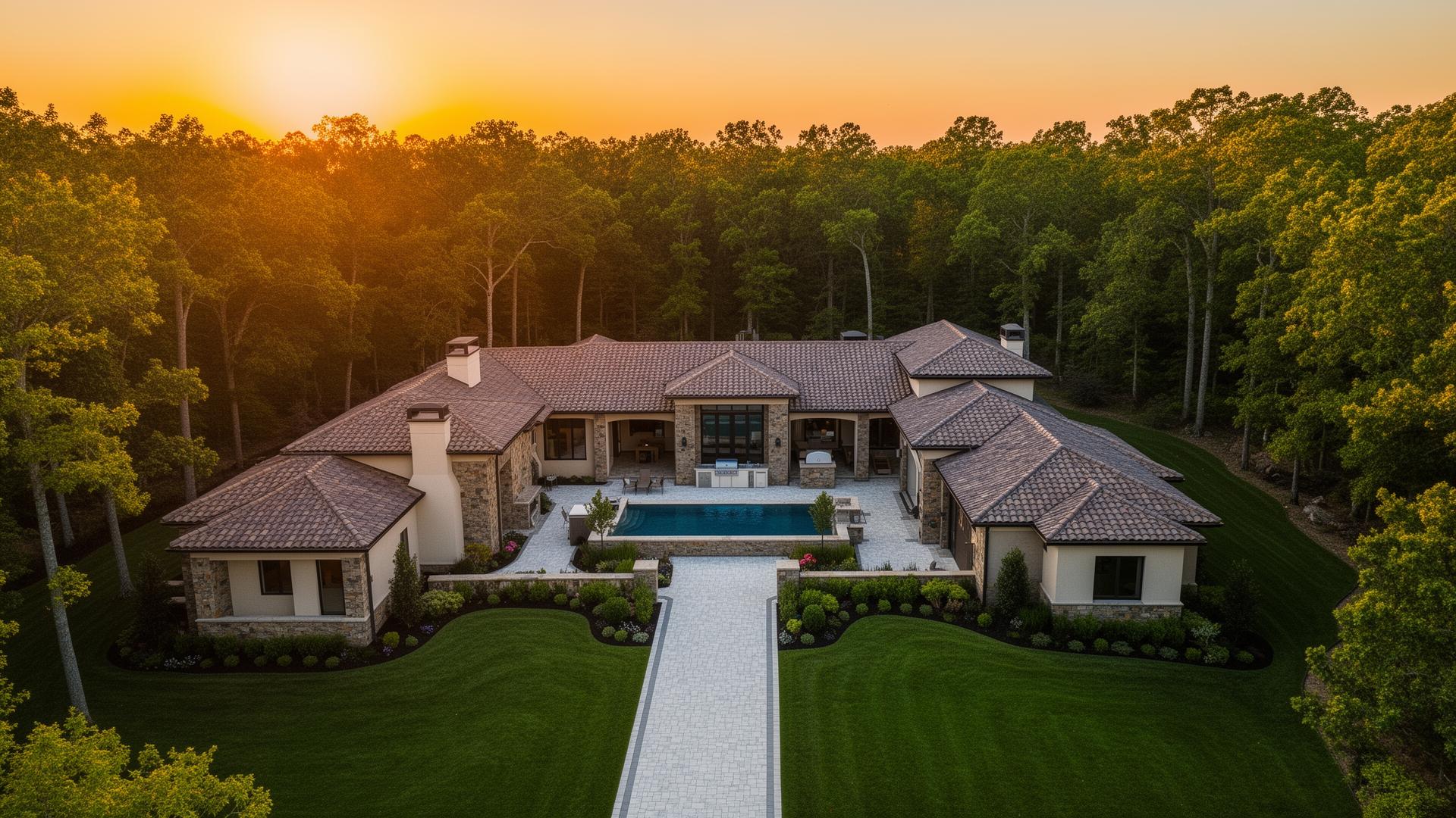 Smart home automation system in Charlotte NC luxury residence