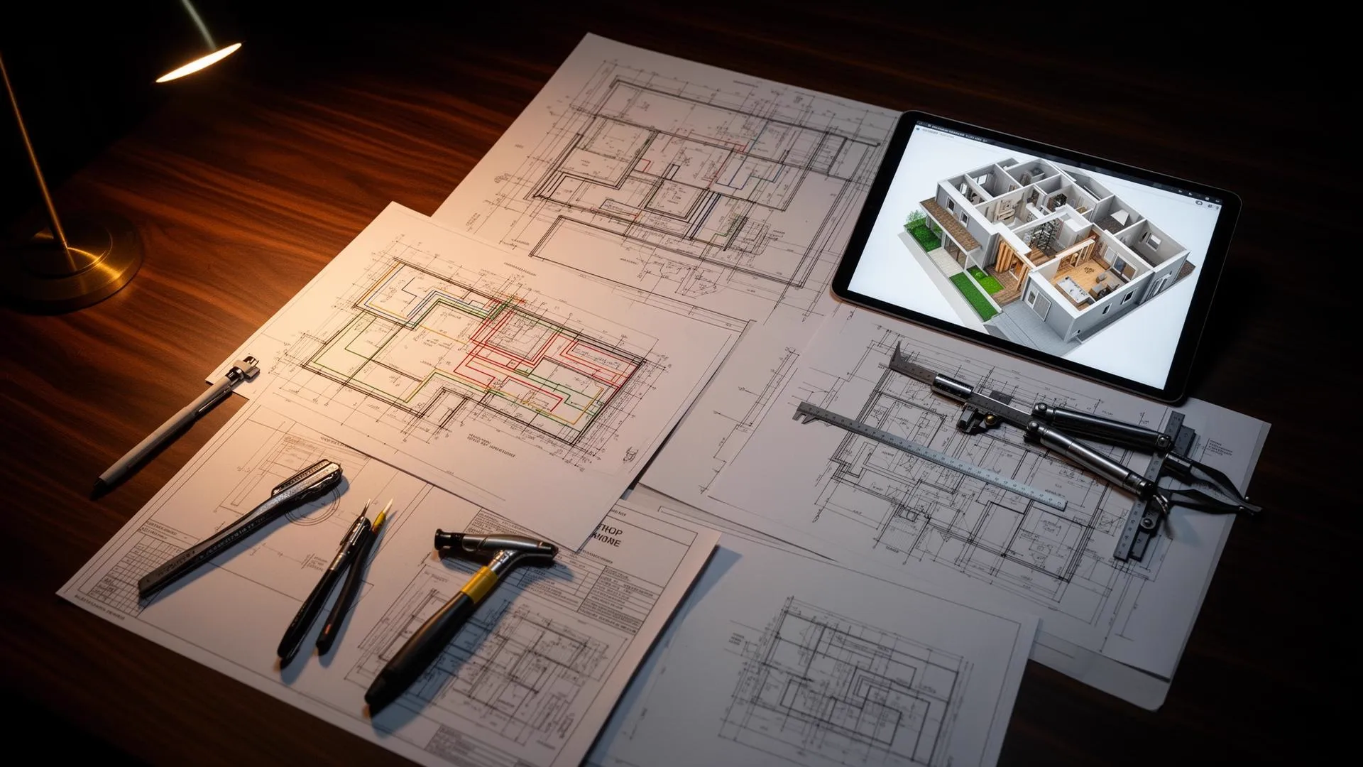 Luxury living room with invisible technology integration